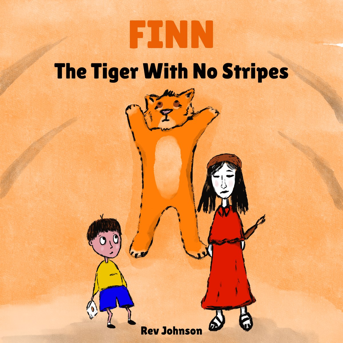 Cover of Finn: The Tiger With No Stripes by Rev Johnson